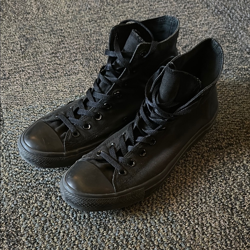 Converse Men's Black High-Top Sneakers